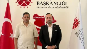 Özdemir’den İletişim Bölge Müdürü Ödeş’e Hayırlı Olsun Ziyareti